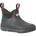 Xtratuf Women's Ice Fleece Lined Ankle Deck Boot, GREY, M, Size 5 AIWR100